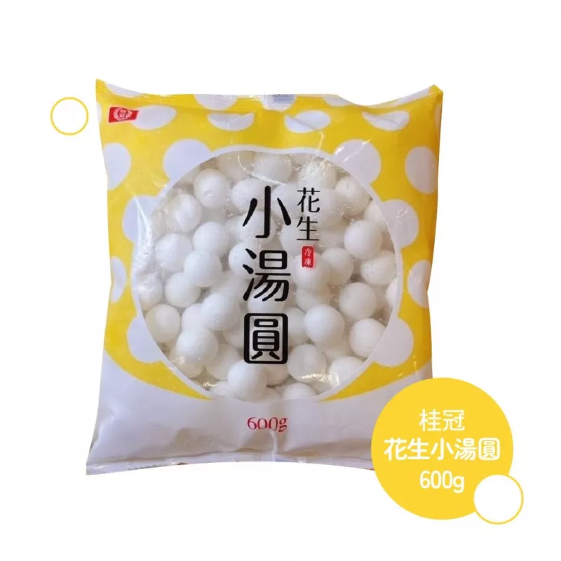 【桂冠】小湯圓600g-花生口味