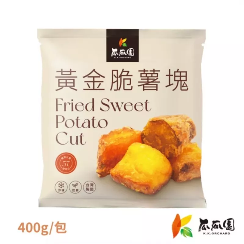 【瓜瓜園】黃金脆薯塊 400g