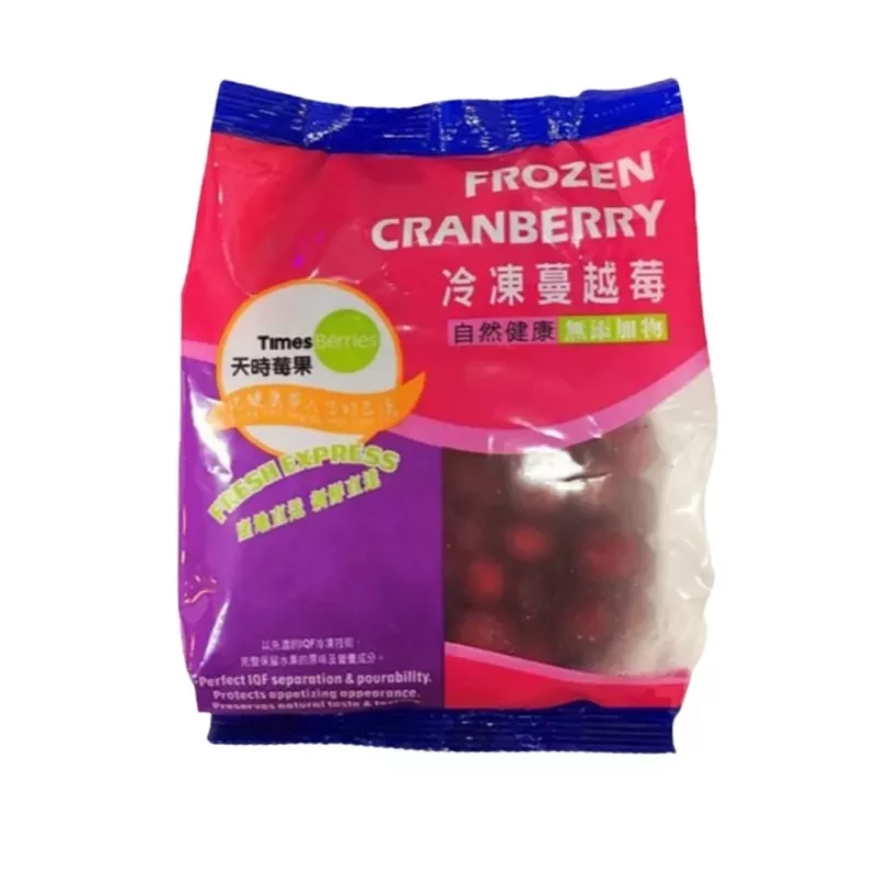 【天時莓果】天時冷凍莓果系列 400g/包-蔓越莓