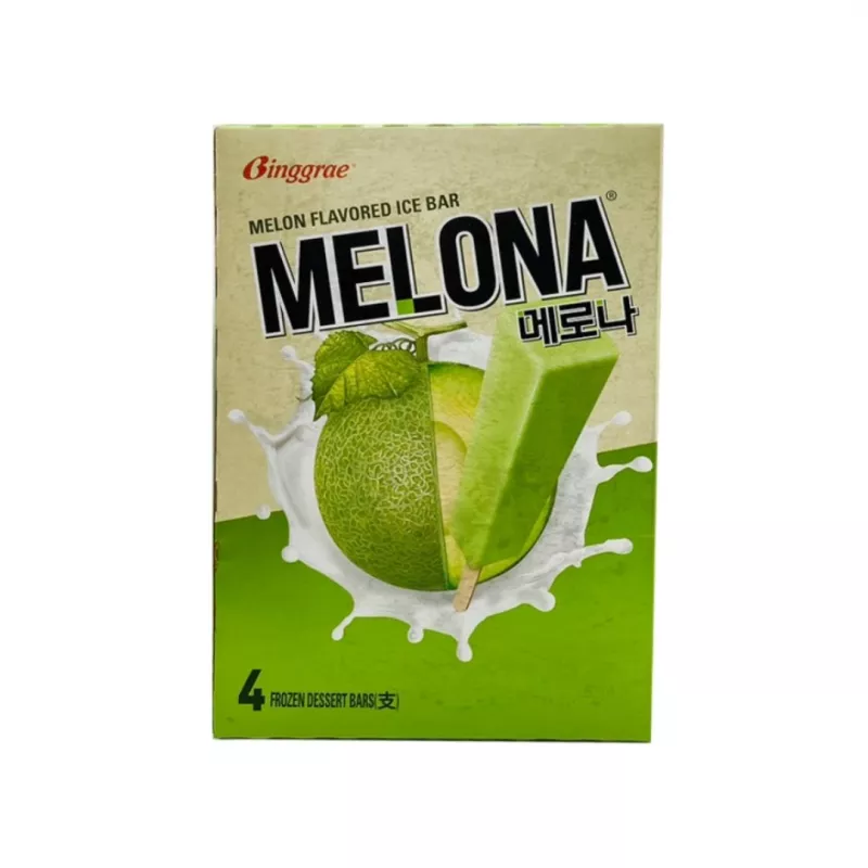【賓格瑞】Binggrae Melona 哈蜜瓜雪糕(4入盒裝)