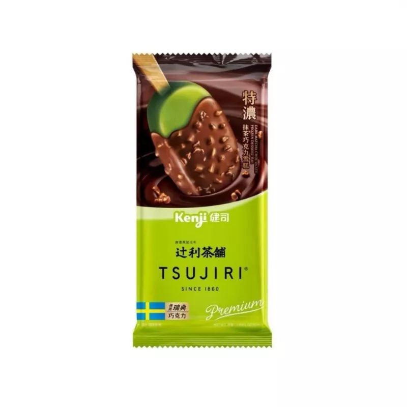 【Kenji】健司x辻利茶舖 特濃抹茶巧克力雪糕
