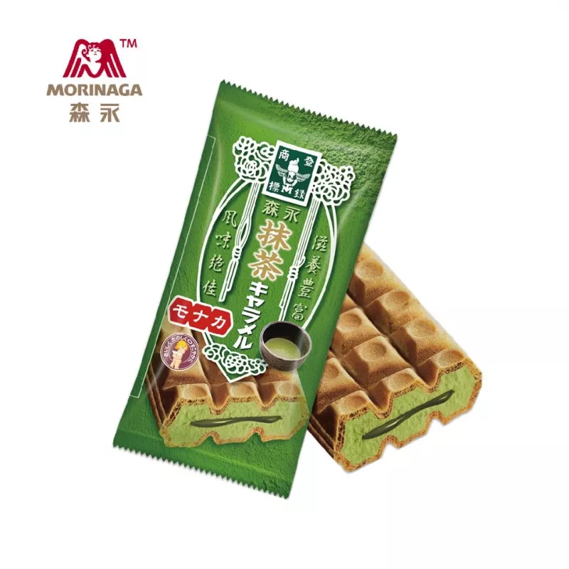 【森永】牛奶糖雪派-抹茶牛奶糖