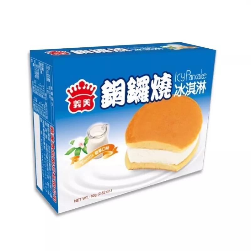 【義美】銅鑼燒冰淇淋-牛奶