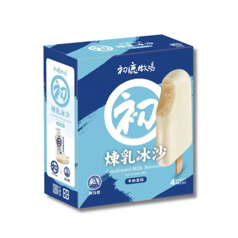 【阿奇儂X初鹿牧場】煉乳冰沙牛奶雪糕 (4支盒裝)