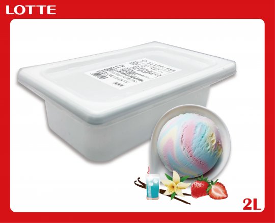 日本樂天冰淇淋-炫彩大理石花紋 (2L) 2